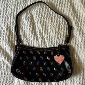 Multicolor monogram Dooney & Bourke purse - SOLD